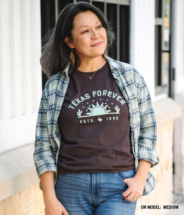 Texas Forever Tee - Brown