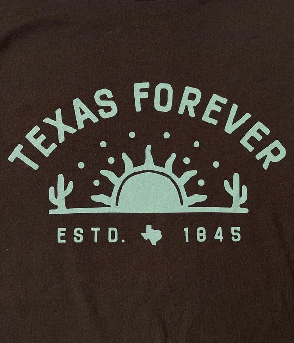 Texas Forever Tee - Brown