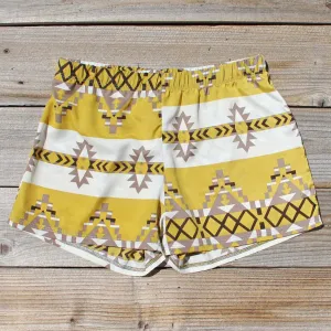 The Billy Native Shorts in Mustard