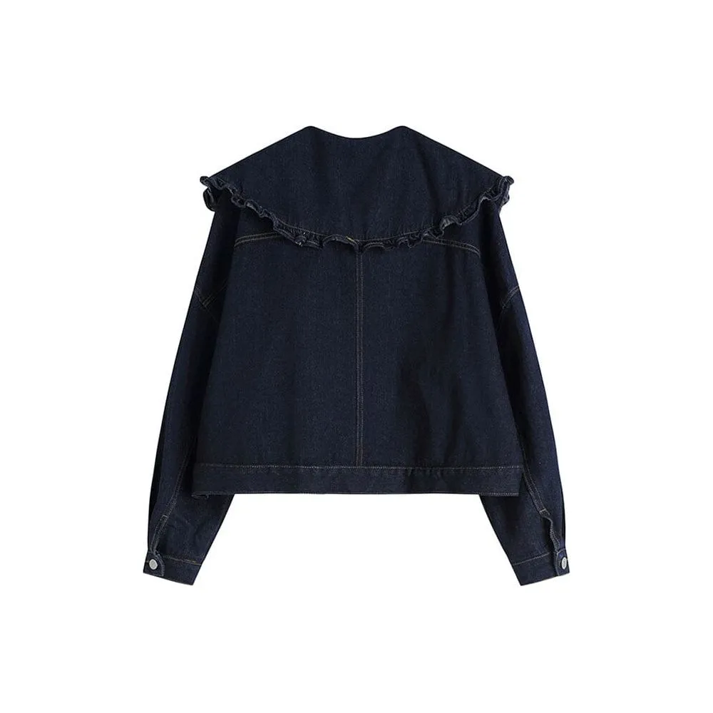 The Dana Oversized Long Sleeve Denim Jacket