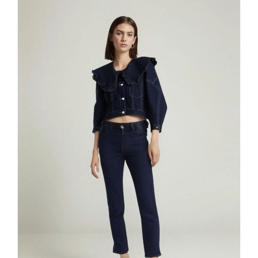 The Dana Oversized Long Sleeve Denim Jacket