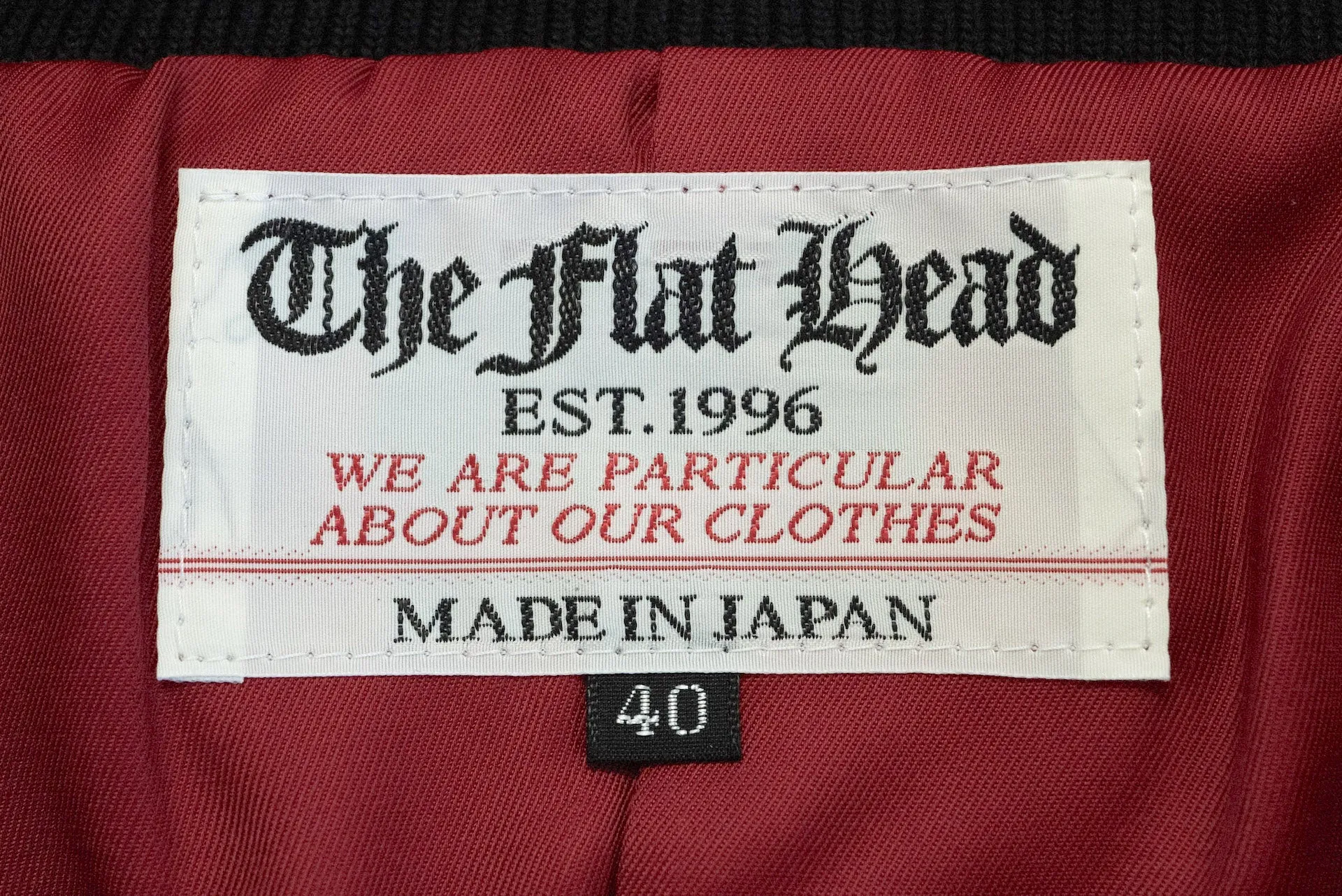 The Flat Head Horsehide Track Jacket (Jet Black)