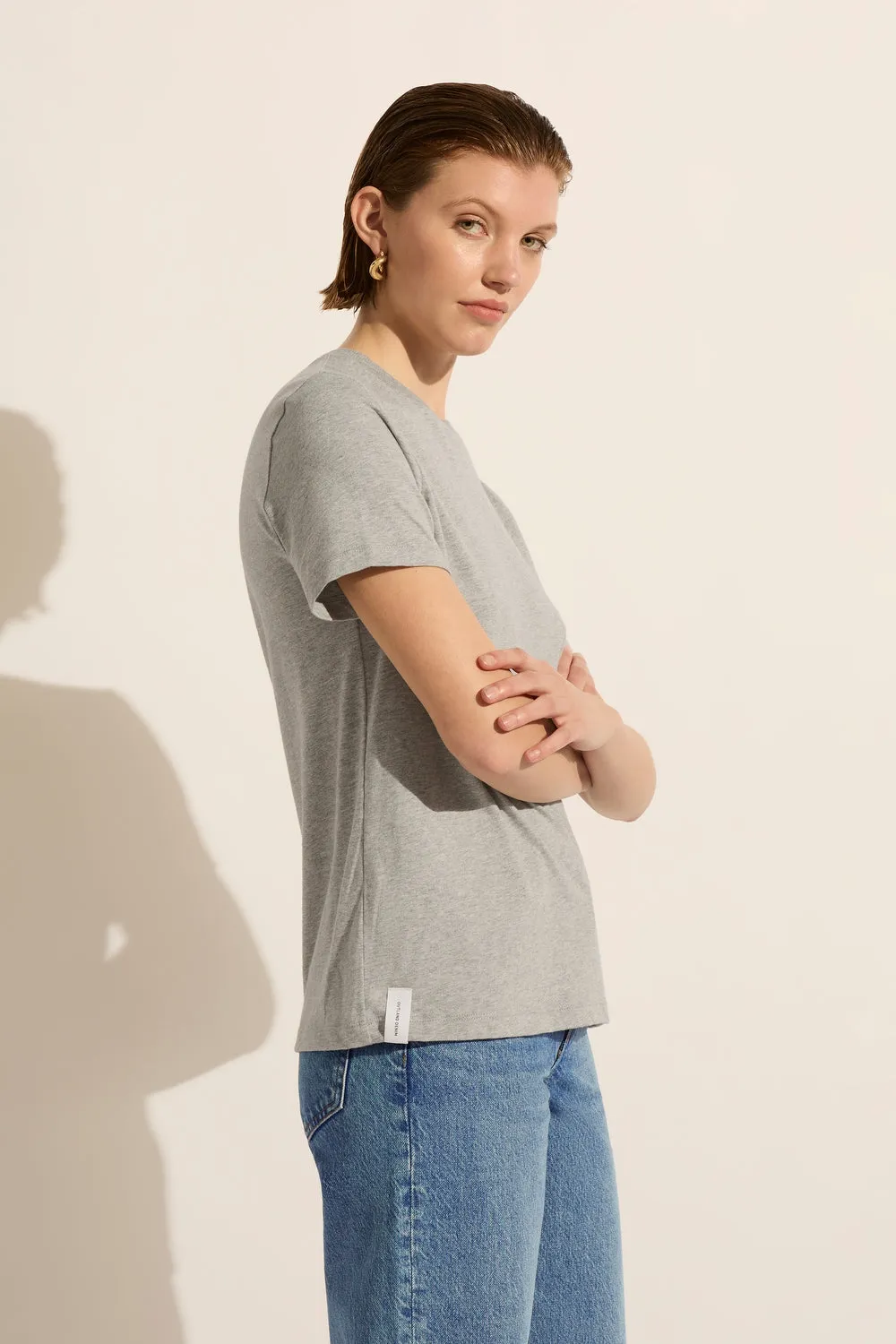 The Good Boyfriend Tee Grey Marle