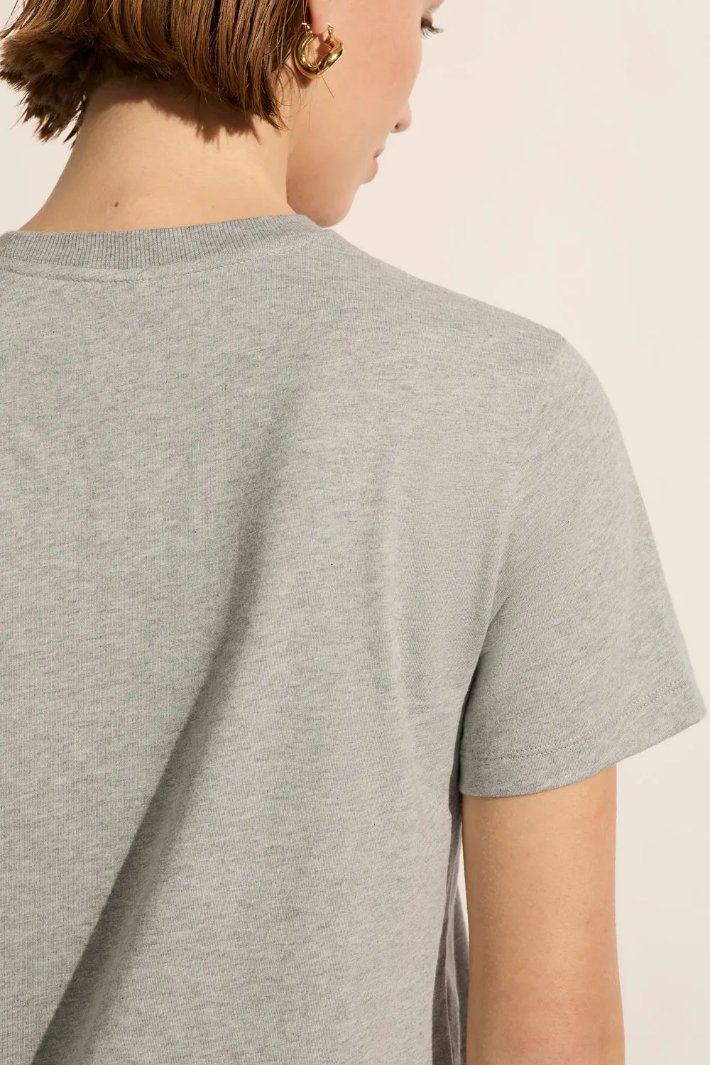 The Good Boyfriend Tee Grey Marle