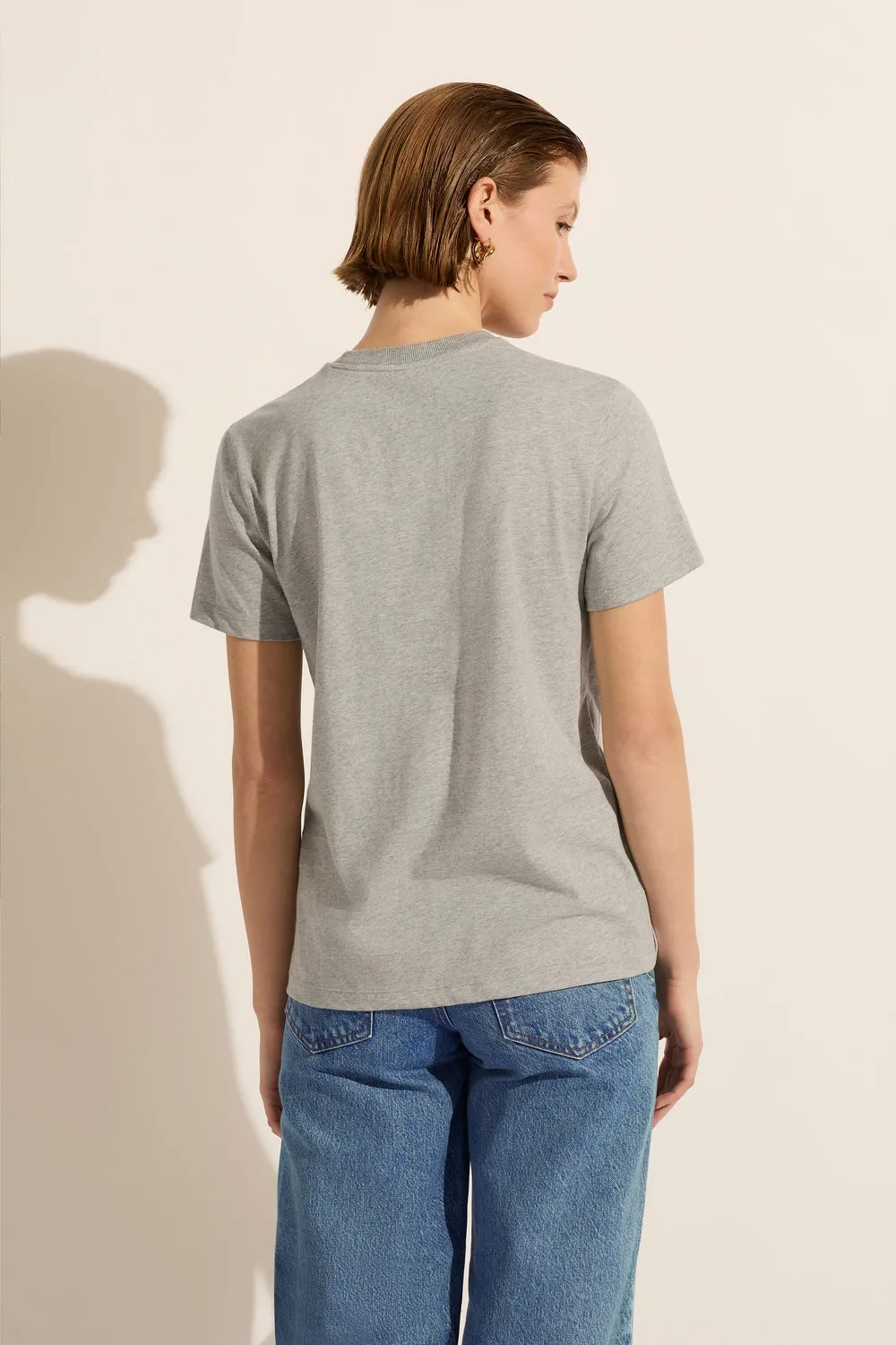 The Good Boyfriend Tee Grey Marle
