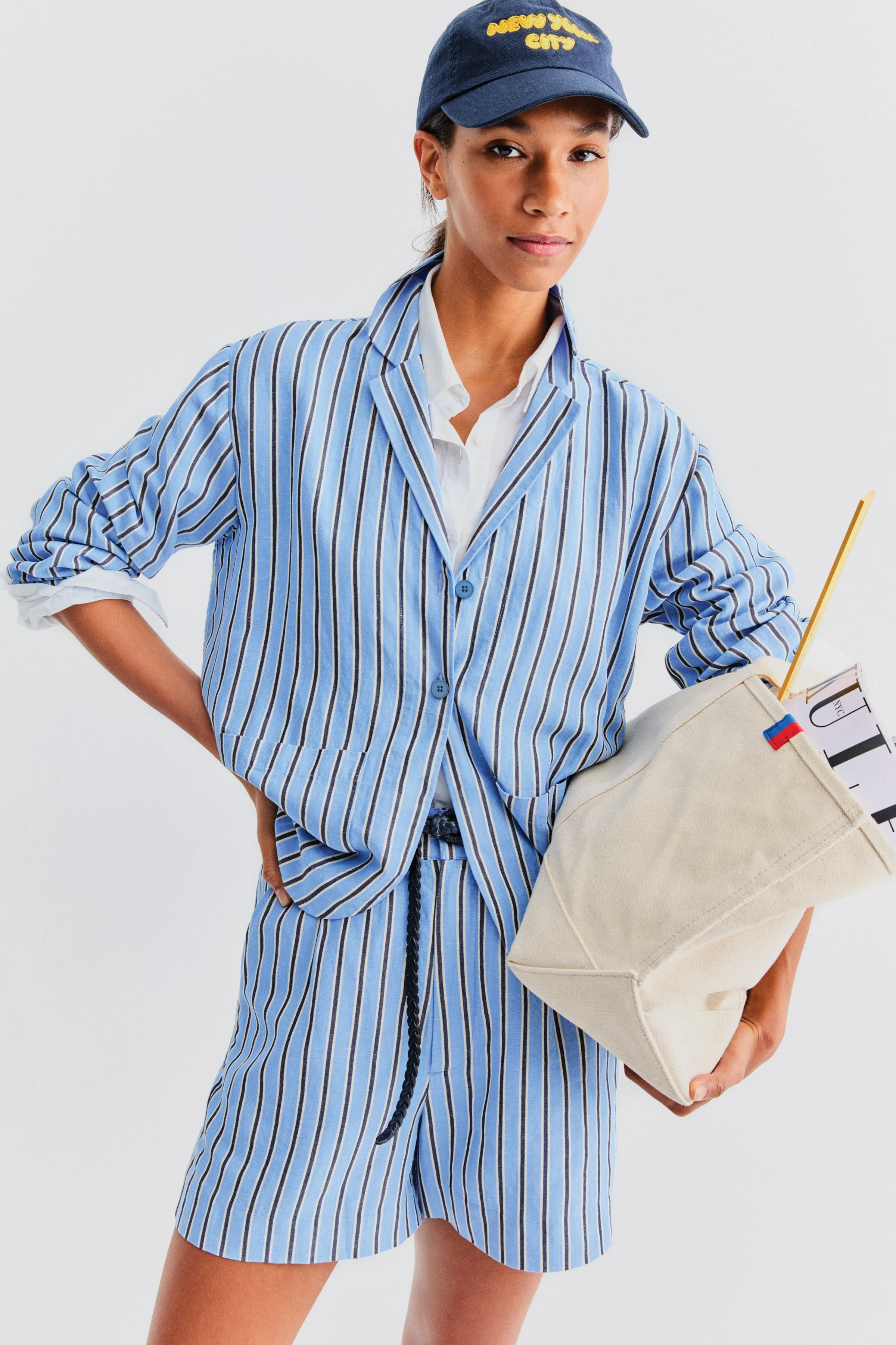 The Gwen - Royal Blue/Beige/Navy