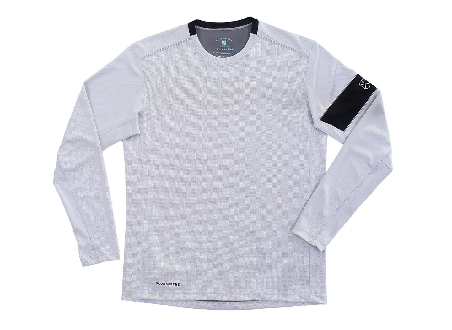 The Kanaha Hydrophobic Shirt for Men - White Rock (Black)