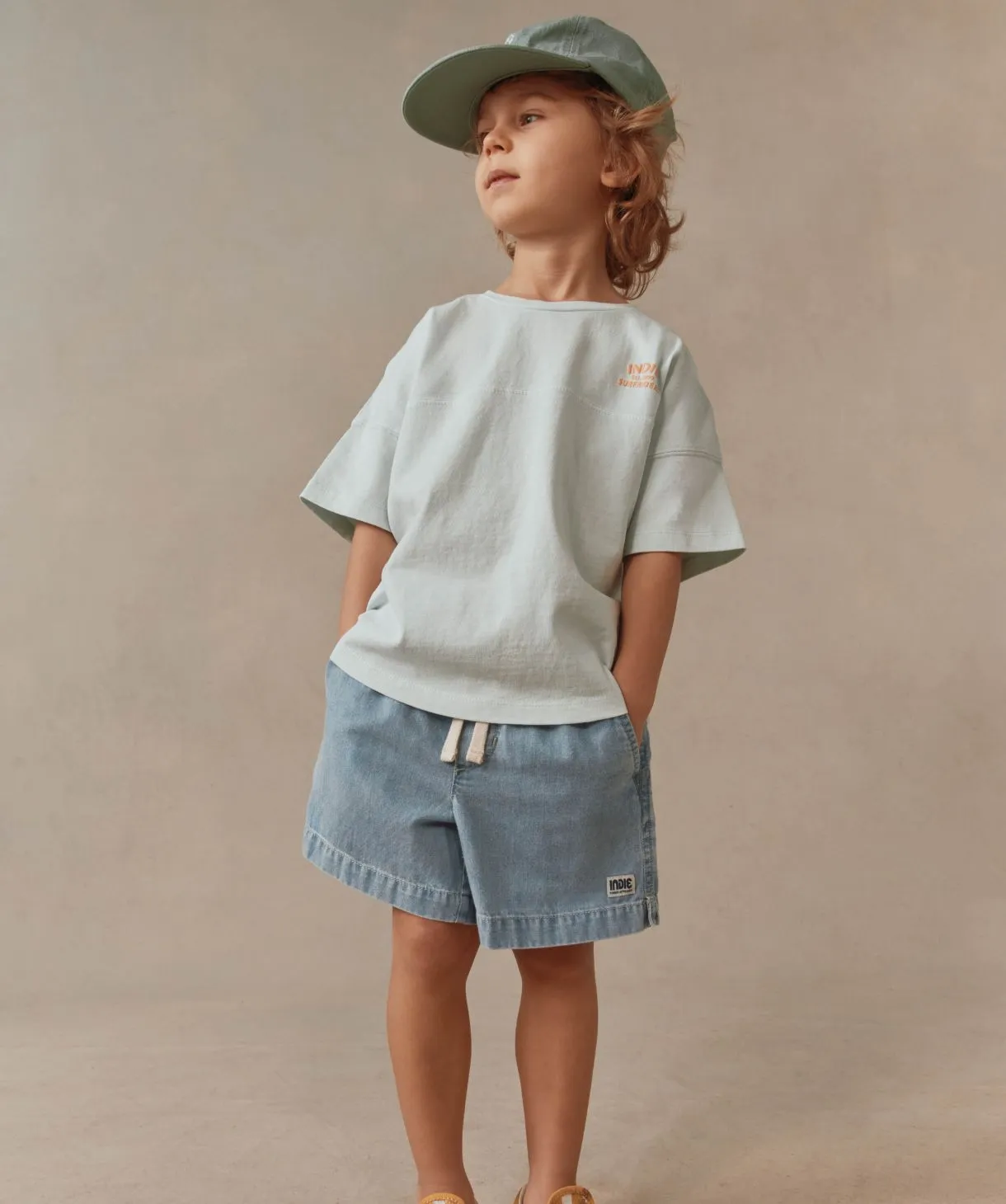 The Marley Comfort Short - Chambray