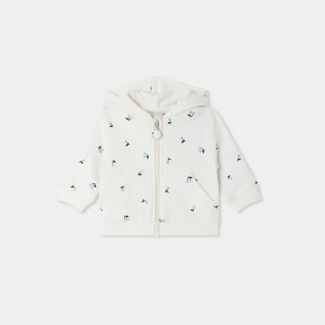Tibou sweatshirt with cherry embroideries