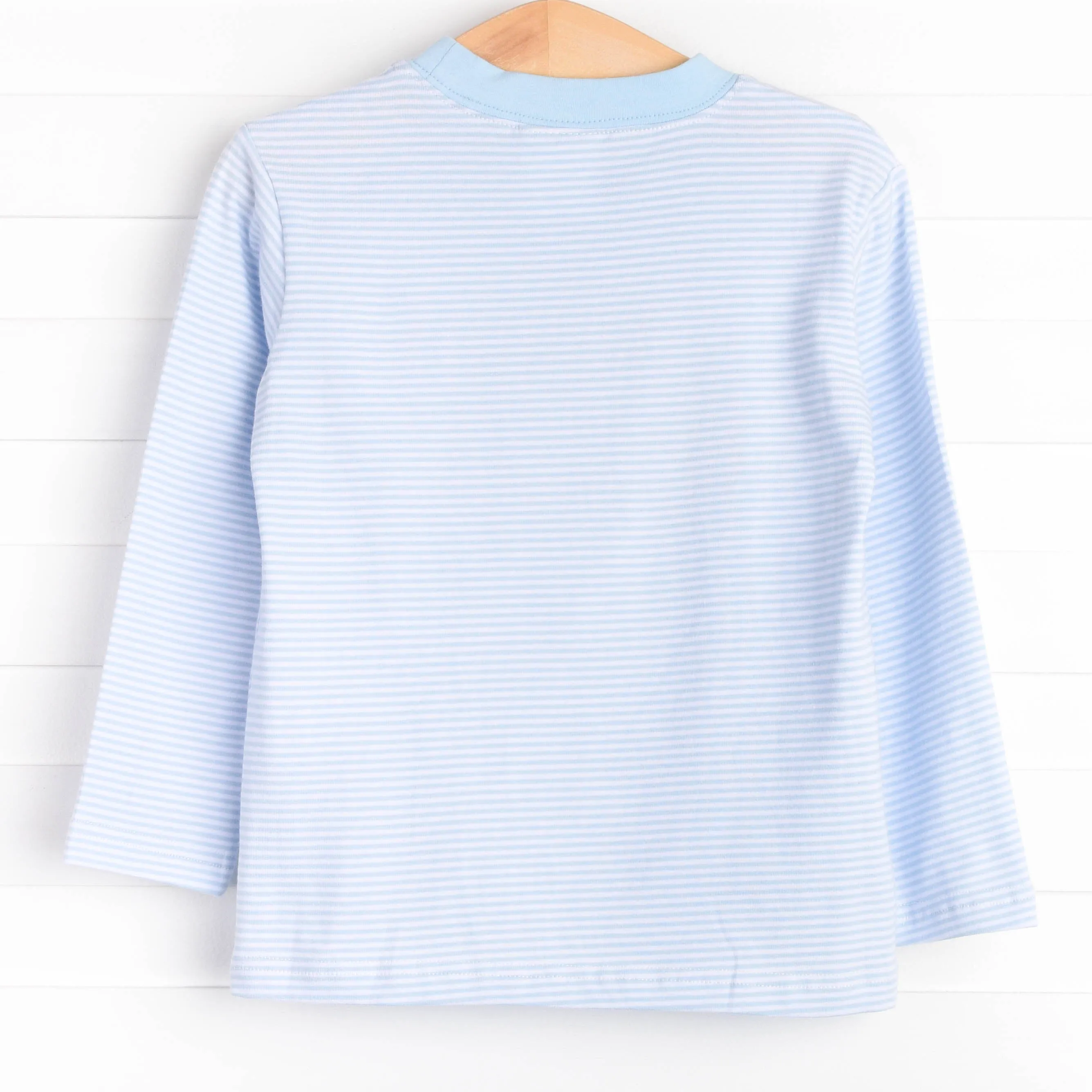 Tinsel Truck Applique Top, Blue