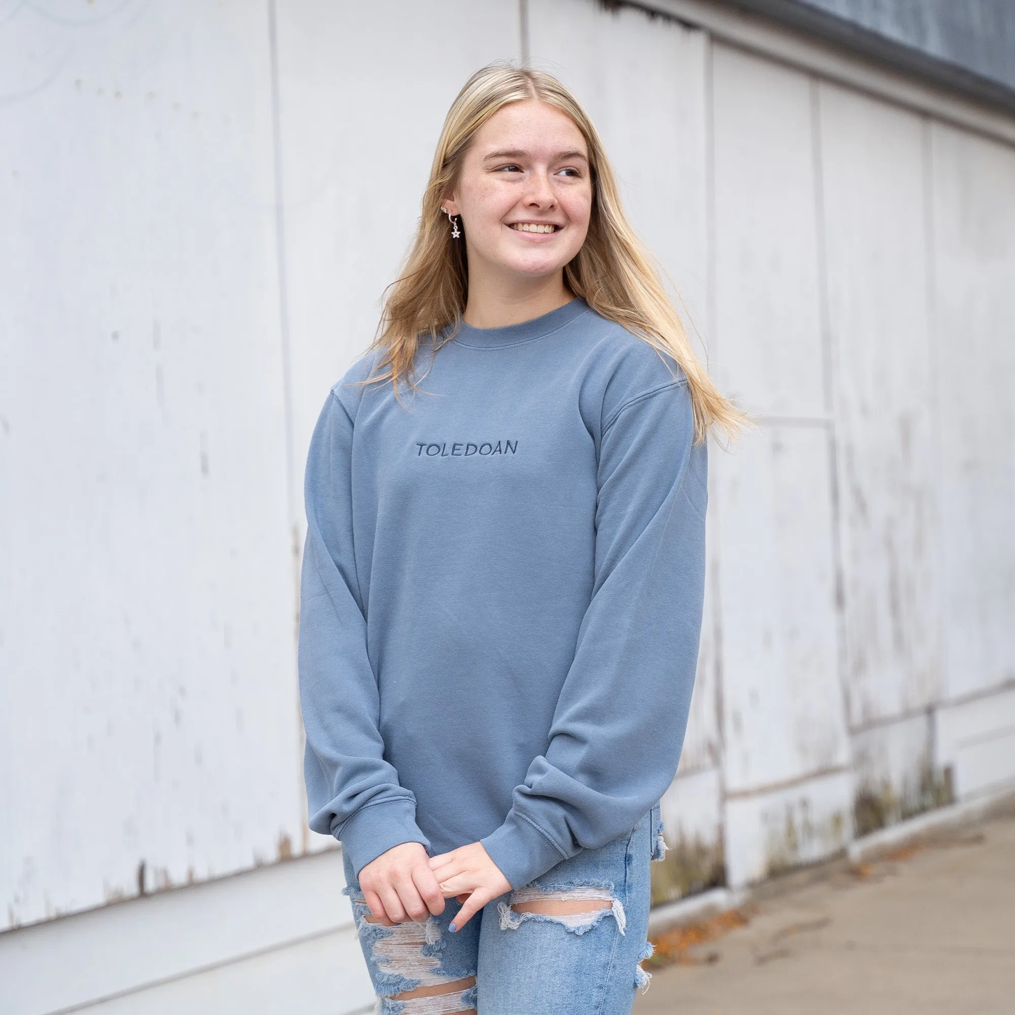 Toledoan Embroidered Sweatshirt