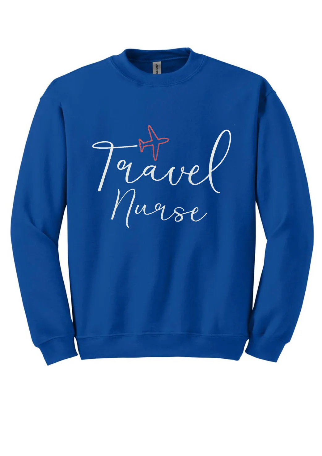 Travel Nurse Unisex Shirt or Crew