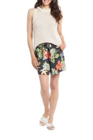 Tribal Pull On Short With Tie