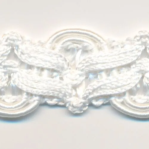 Trimming Braid #01 White
