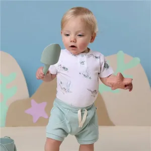 Turtle Short Sleeve Organic Bodysuit