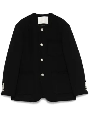 Tweed oversized jacket