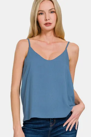 Two Layered Spaghetti Strap Cami