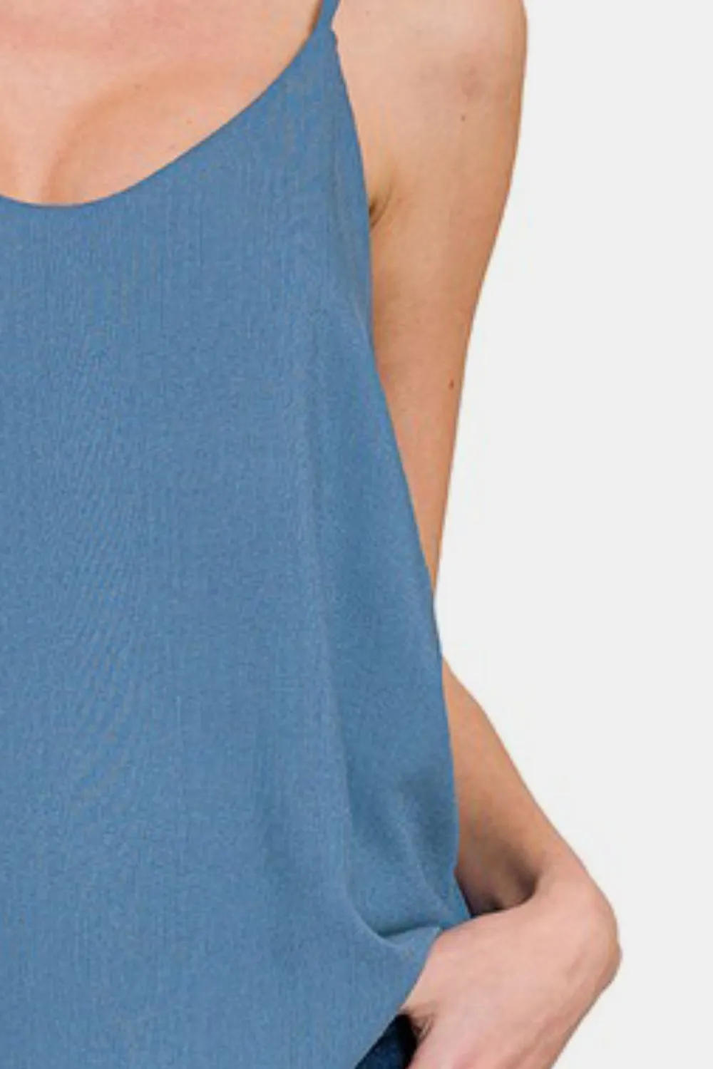 Two Layered Spaghetti Strap Cami