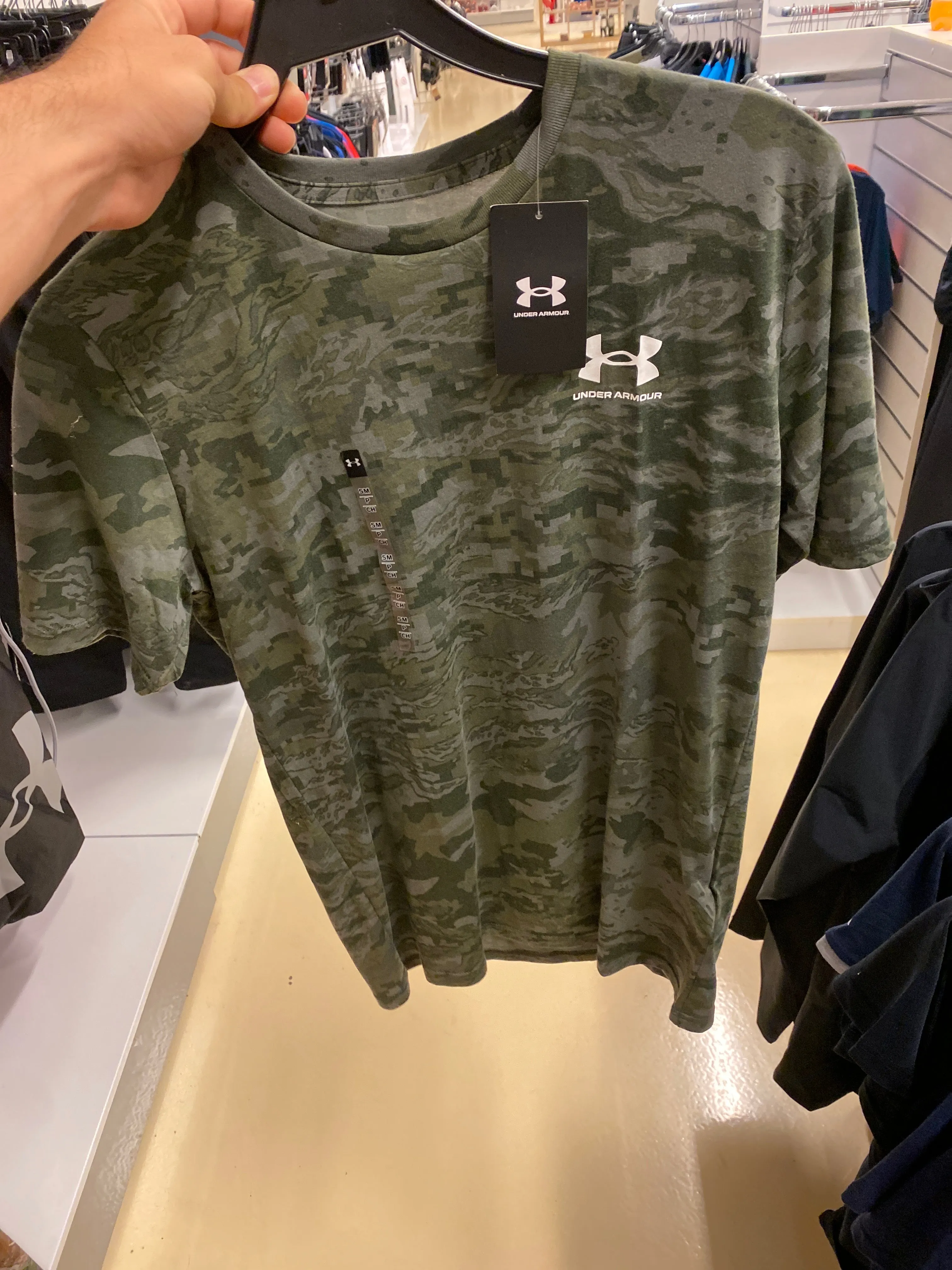 Under Armour Loose Camo Short Sleeve Shirt