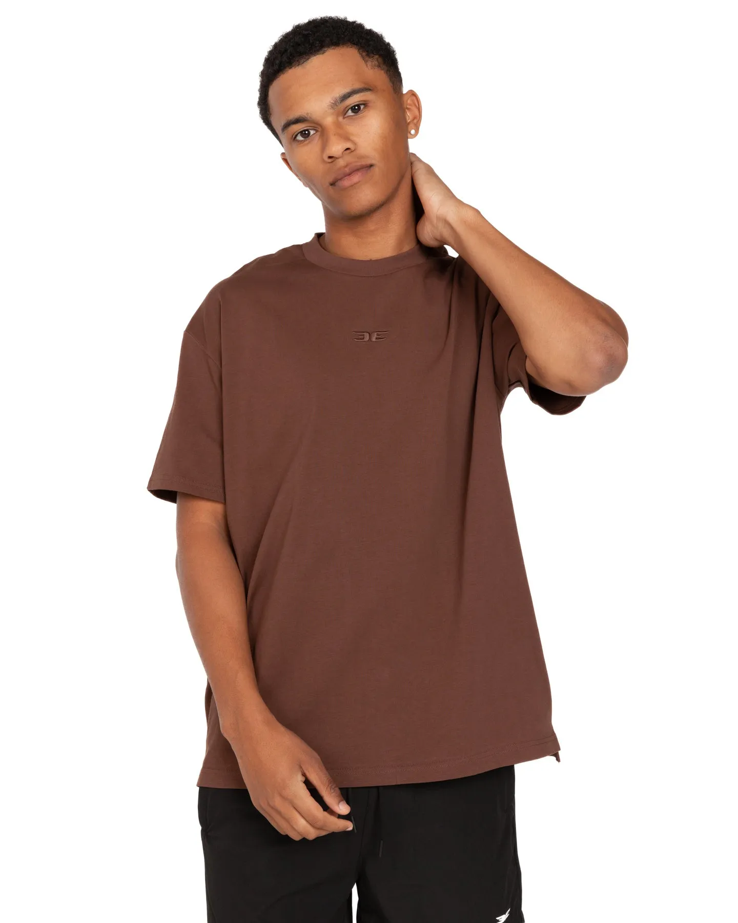 V3 Oversized Classic Tee - Brown