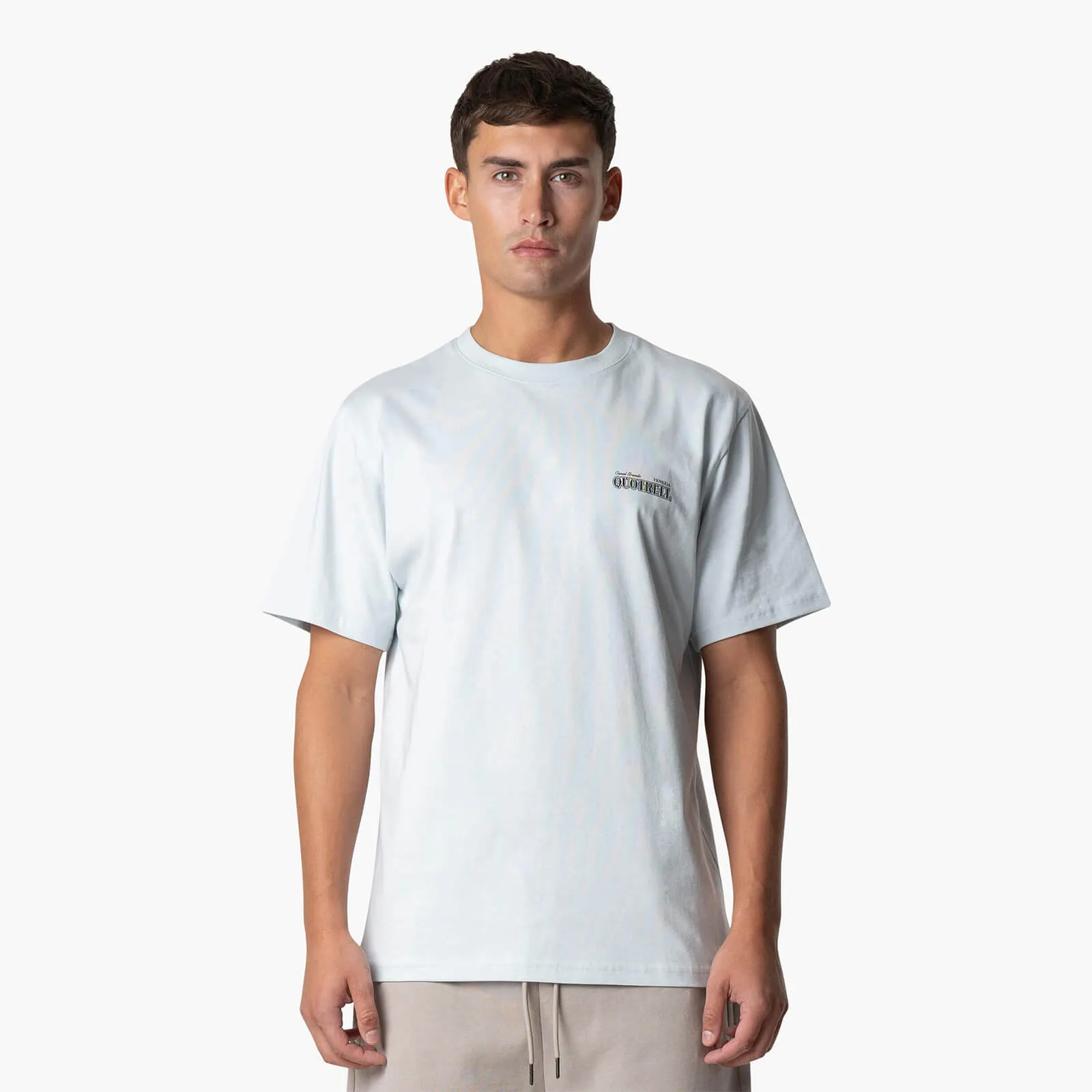 VENEZIA TEE | LIGHT BLUE/BLACK