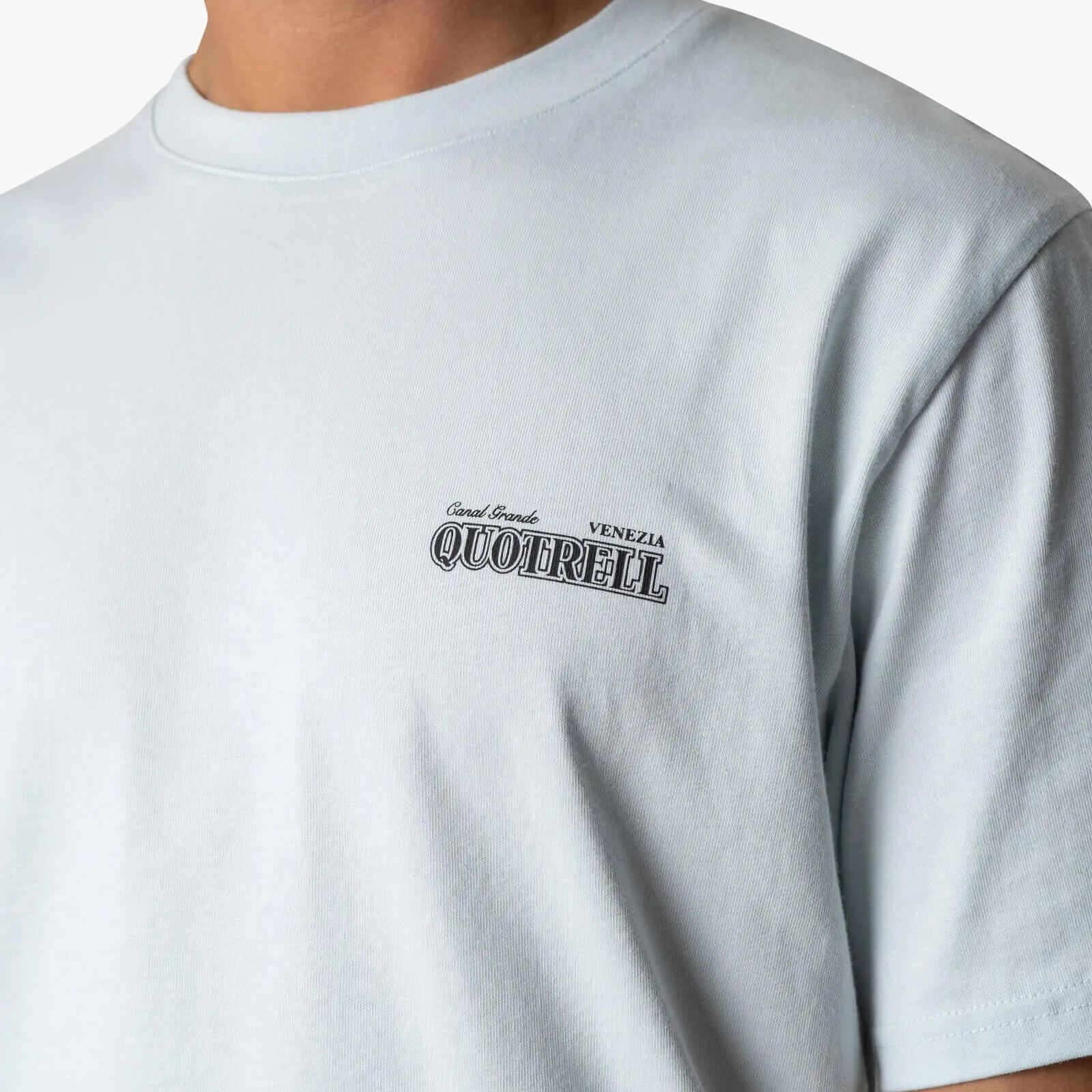 VENEZIA TEE | LIGHT BLUE/BLACK