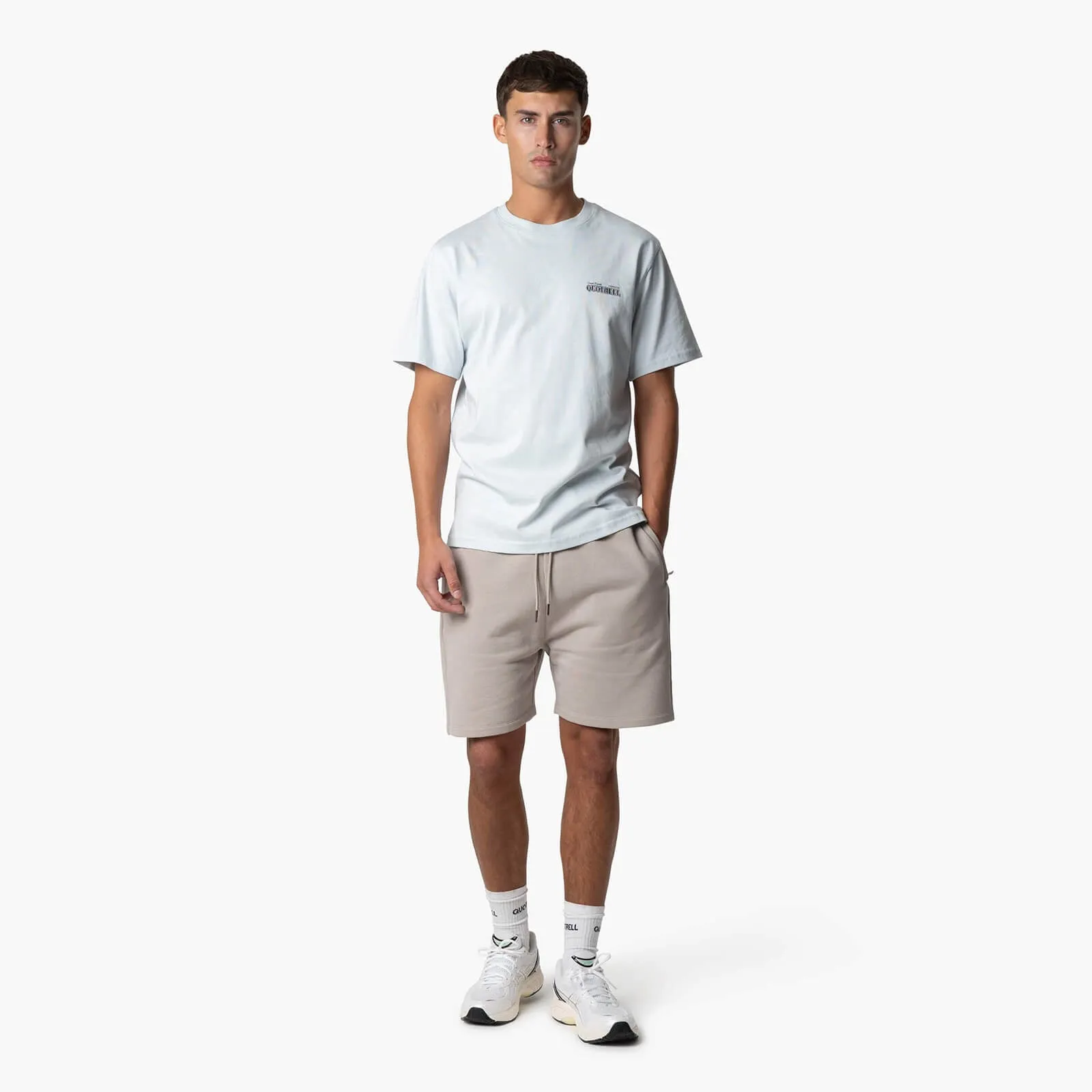 VENEZIA TEE | LIGHT BLUE/BLACK