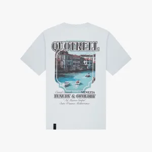 VENEZIA TEE | LIGHT BLUE/BLACK