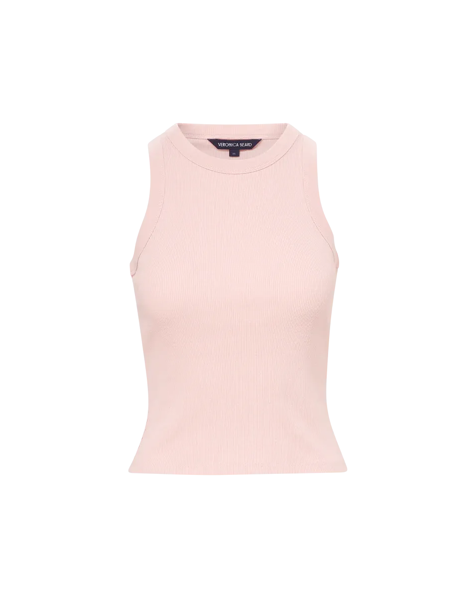 VERONICA BEARD Jordyn Cropped Tank Top