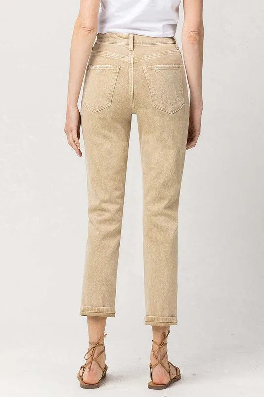 VERVET by Flying Monkey Super High Rise Mom Jeans