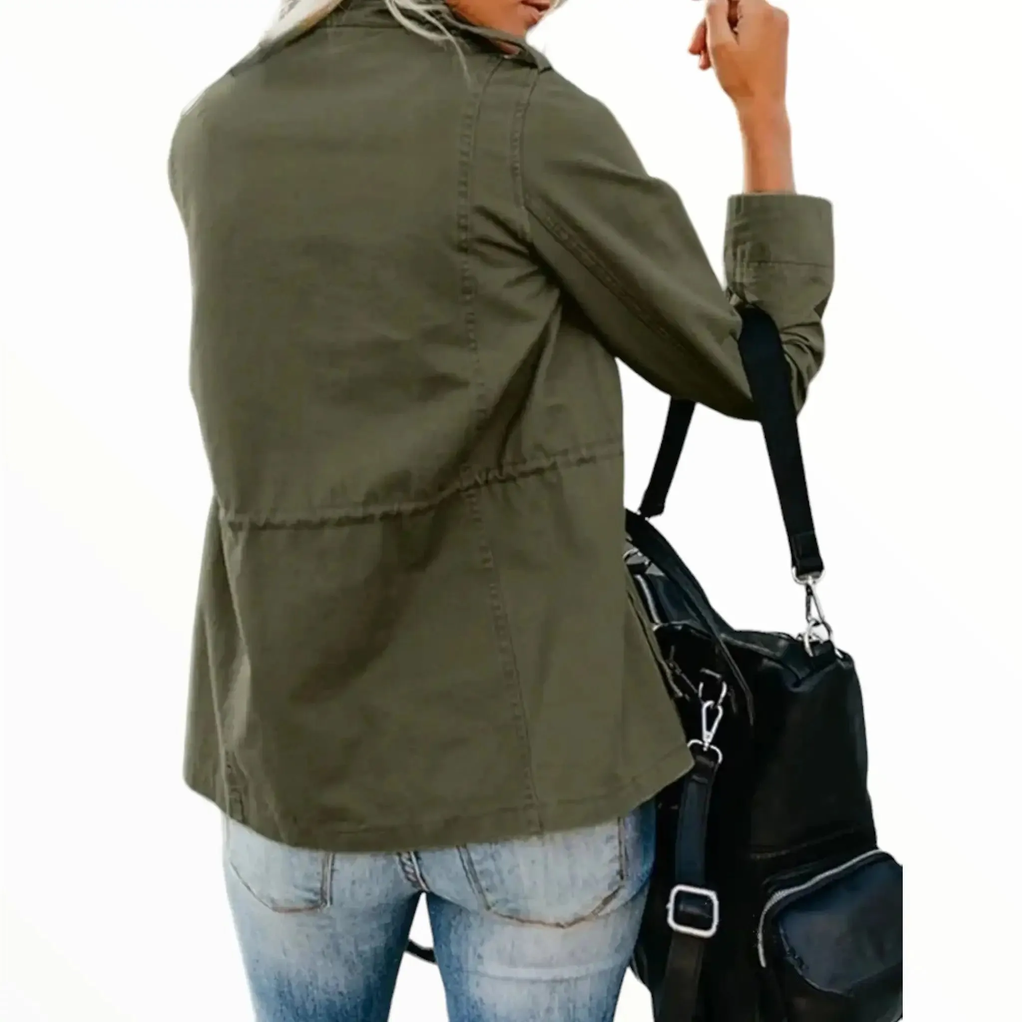 Veste style militaire femme