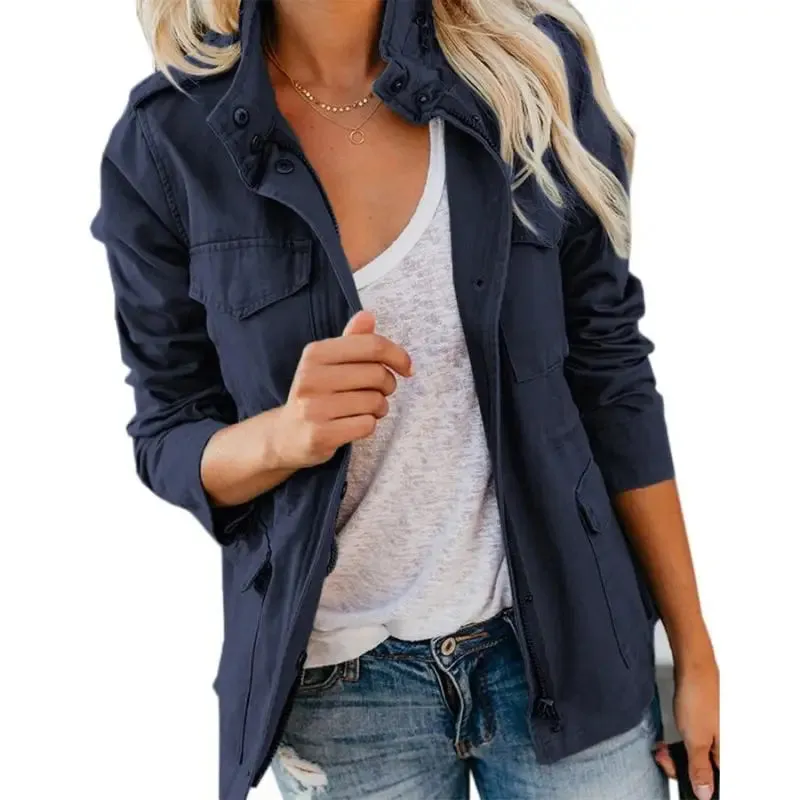 Veste style militaire femme
