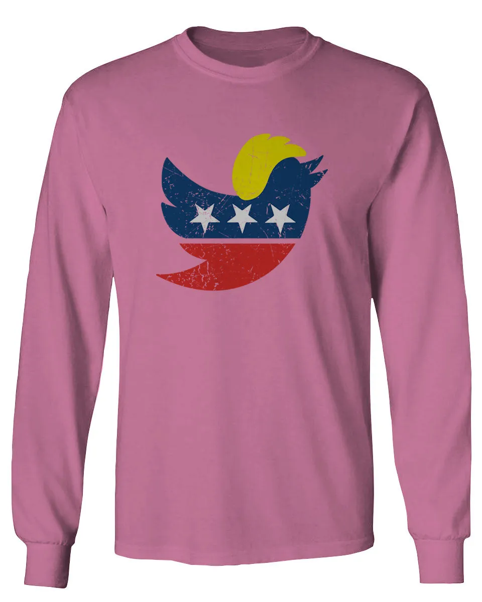 VICES AND VIRTUESS Funny Trump Support Republican trumpublican Make America Great mens Long sleeve t shirt