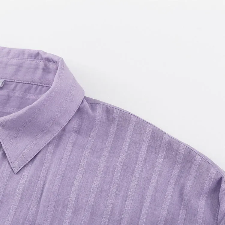 Violet | Easy Button-Up and Shorts Ensemble
