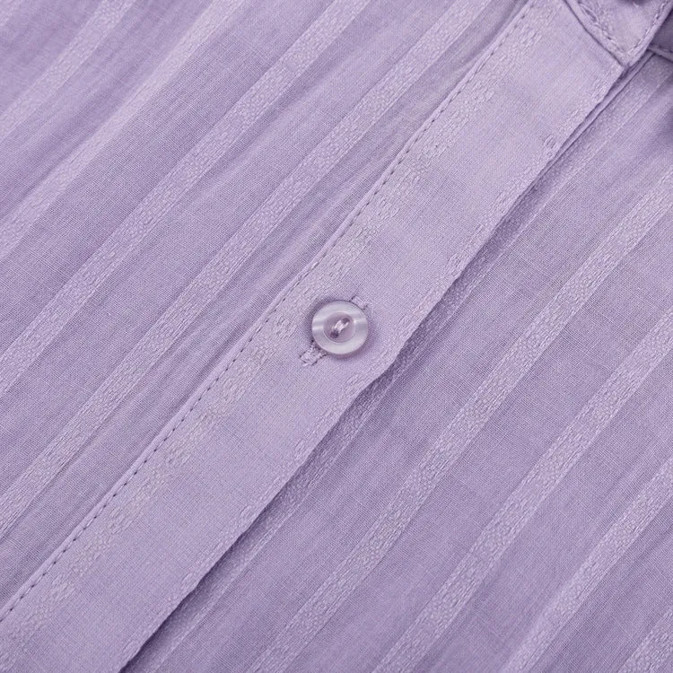 Violet | Easy Button-Up and Shorts Ensemble