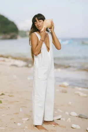 Violetta Playsuit - Offwhite (BI)
