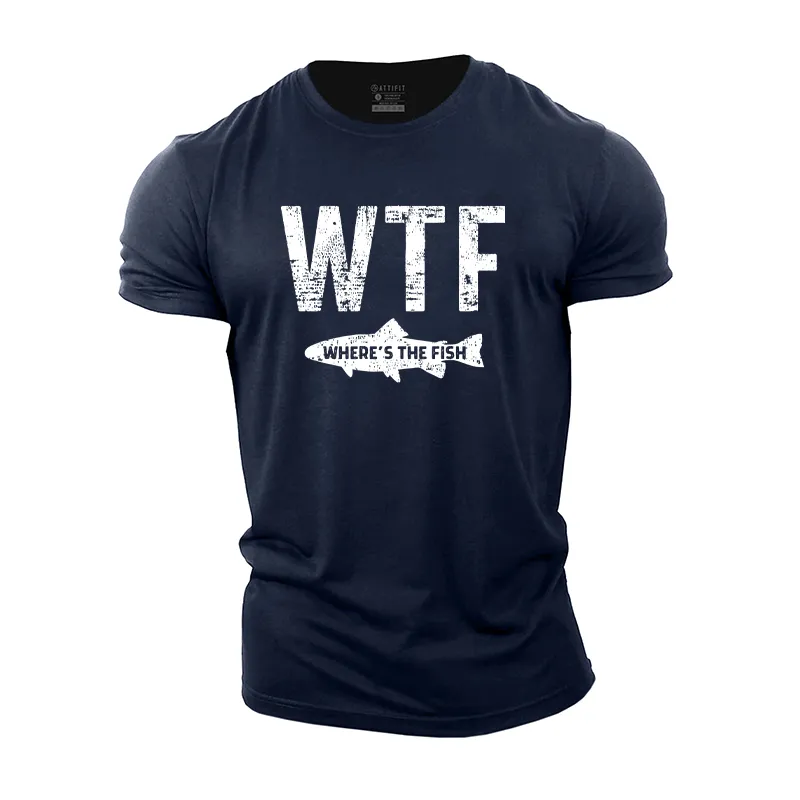 Where's the Fish Cotton T-Shirt