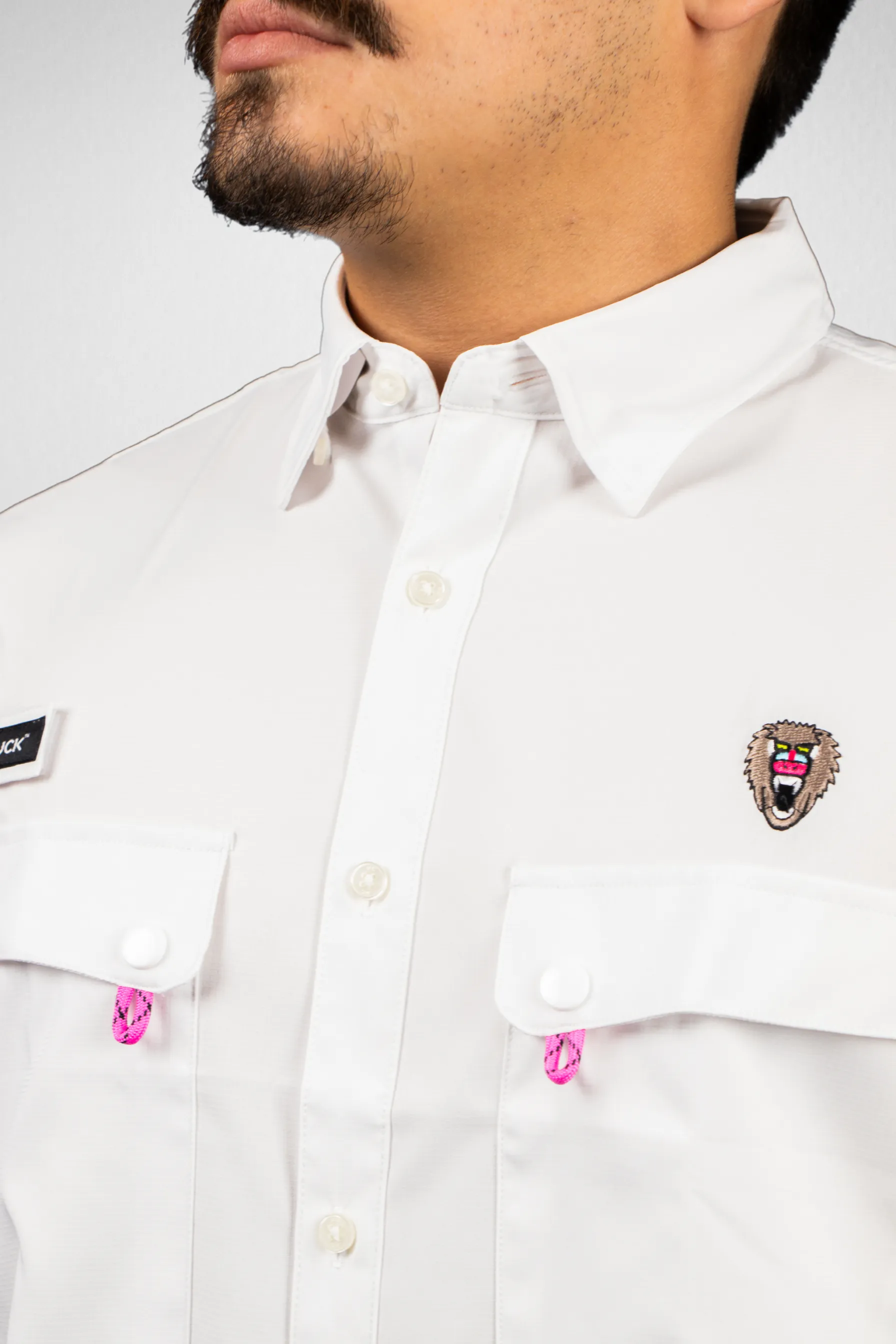 WHITE 1 MAD SHIRTS SOLID