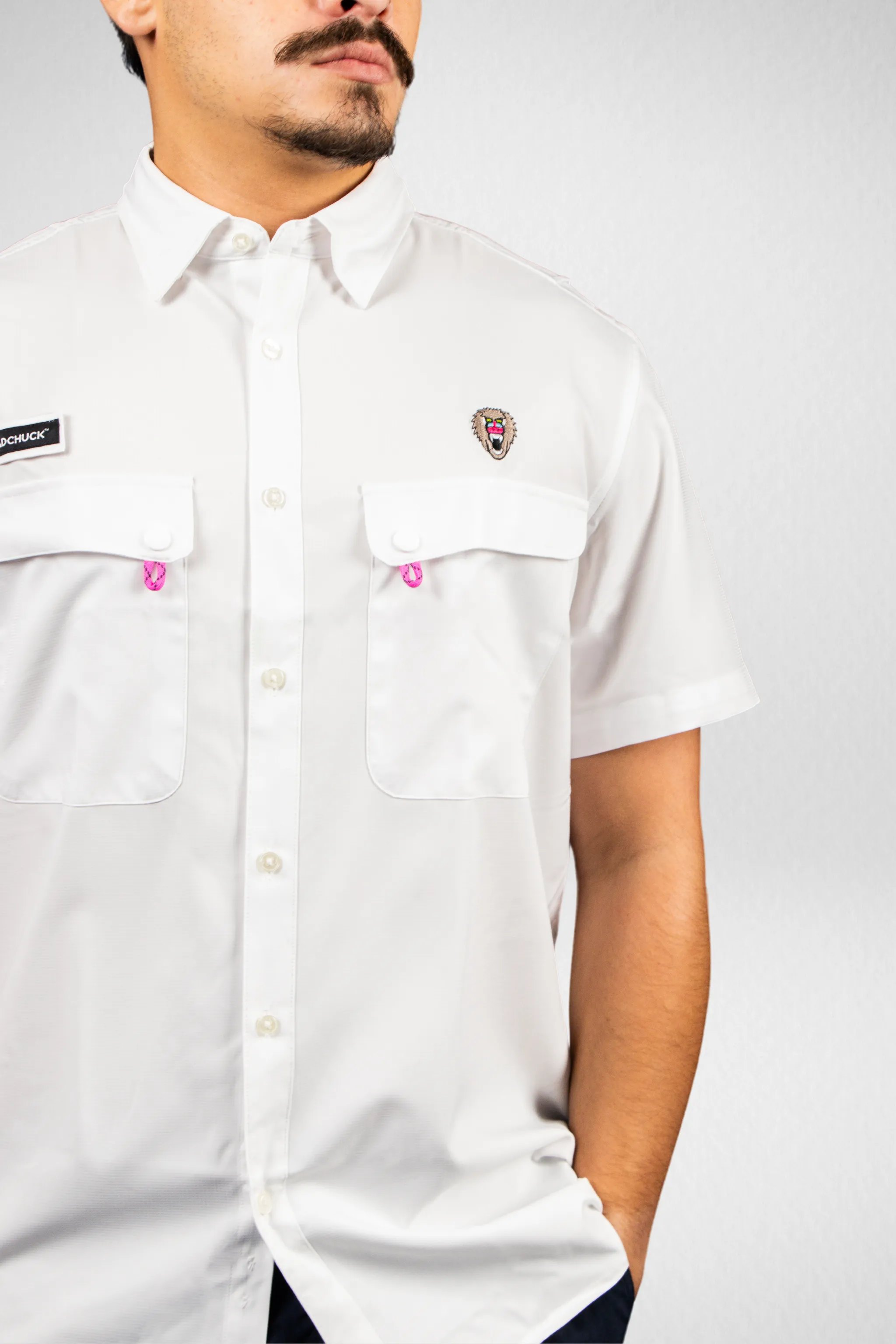 WHITE 1 MAD SHIRTS SOLID