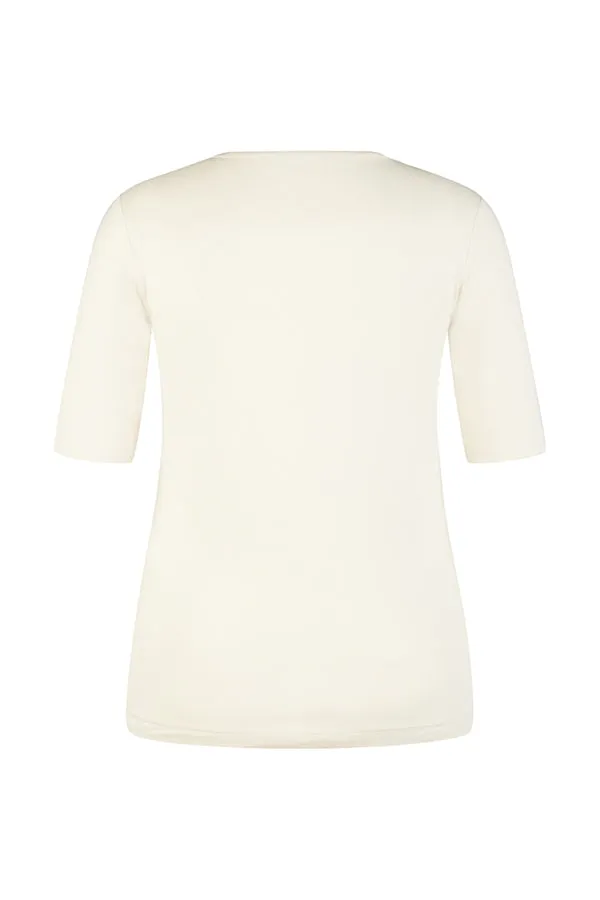 WHITE BLOOM GRACE T-SHIRT