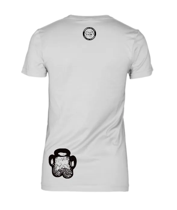 White Rhinoceros T-Shirt For The Ladies