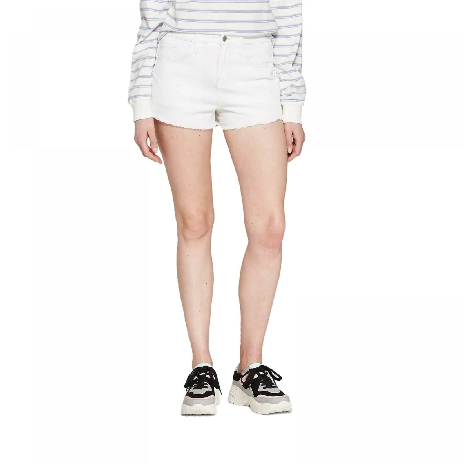 Wild Fable Women's High-Rise Cutoff Jean Shorts