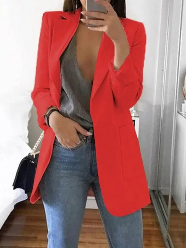 Women Blazers Jacket Office Female Jacket