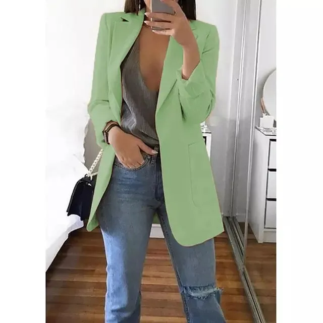 Women Blazers Jacket Office Female Jacket