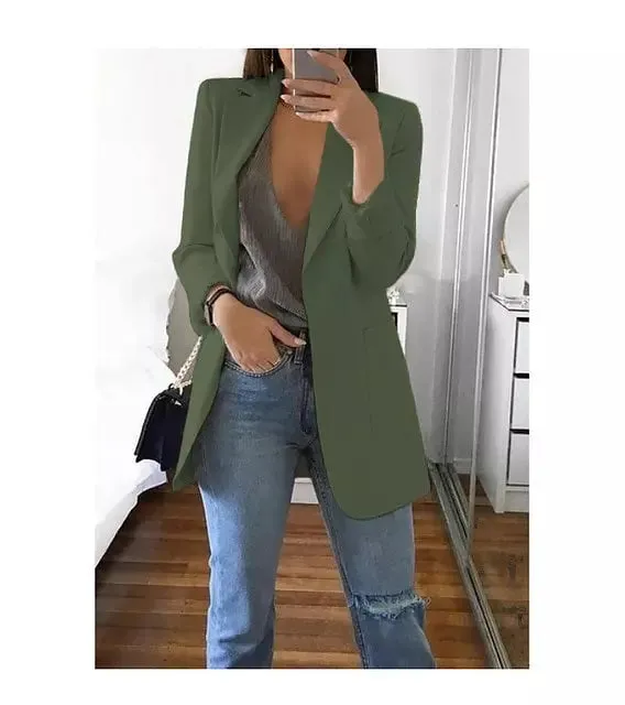 Women Blazers Jacket Office Female Jacket