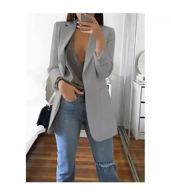 Women Blazers Jacket Office Female Jacket