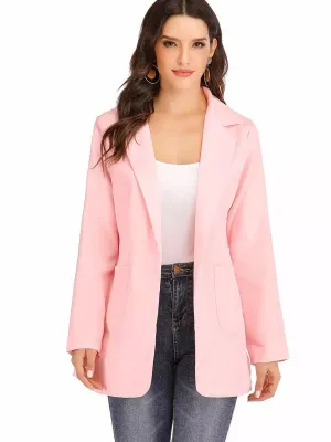 Women Blazers Jacket Office Long Sleeve