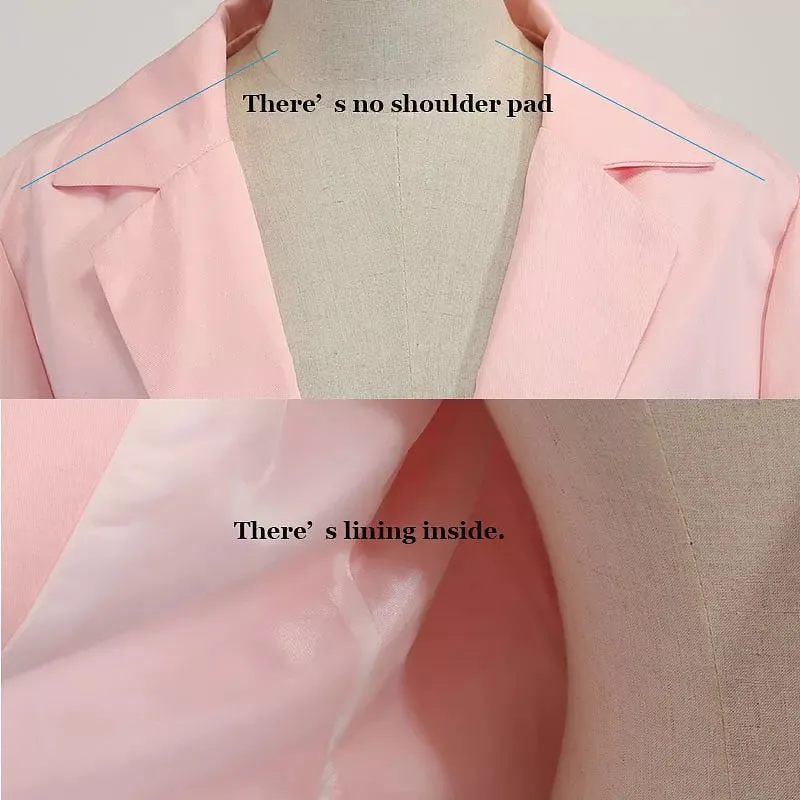Women Blazers Jacket Office Long Sleeve