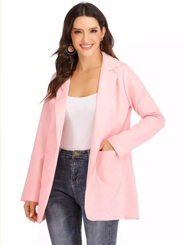 Women Blazers Jacket Office Long Sleeve