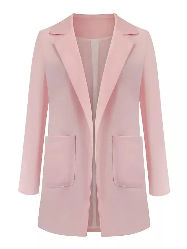 Women Blazers Jacket Office Long Sleeve